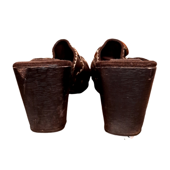 Dr. Scholl's Brown Clogs. Size 8.  Giving the 70’s vibe. - Picture 6 of 7